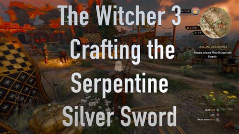 witcher 3 where to craft swords|witcher 3 serpentine sword.